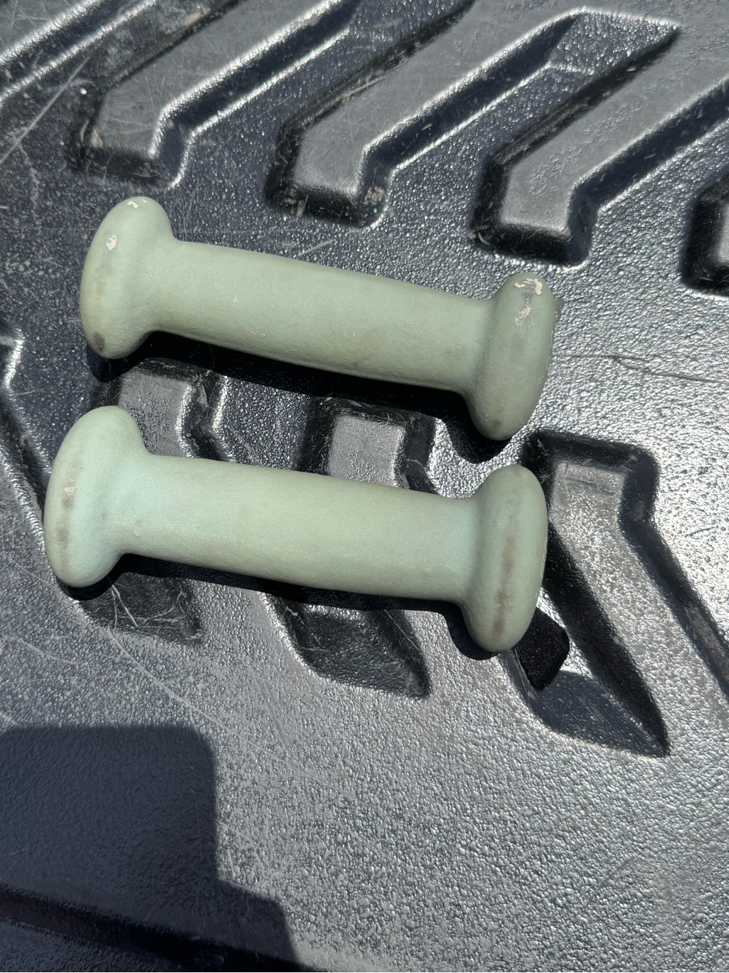 2lbs Each Pair Of Light Sage Dumbbell Hand Weights